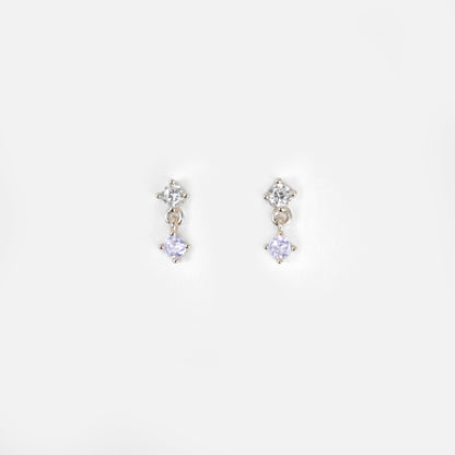 PALE Lilac | Droplet Studs