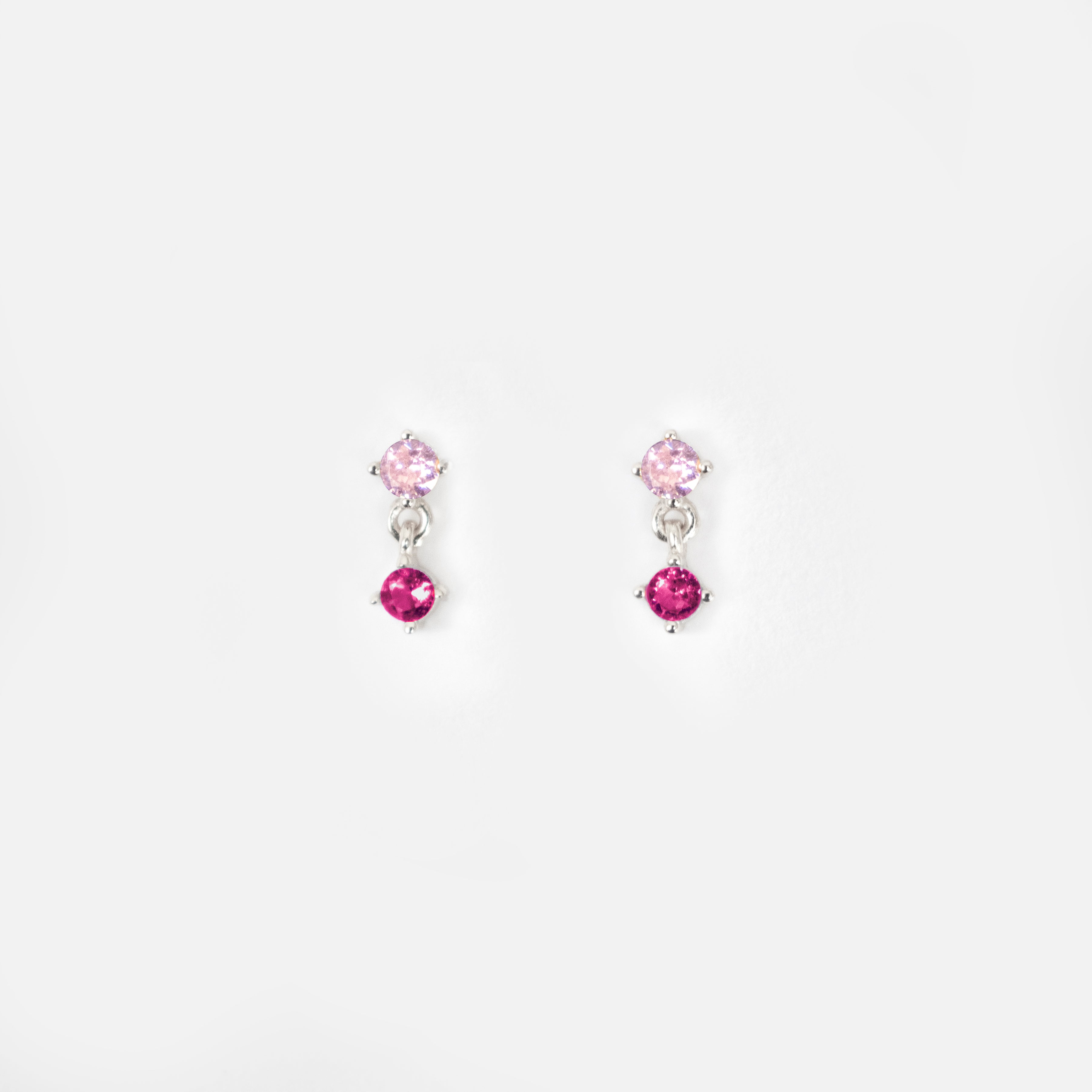 Droplet Studs | Piglet Pink