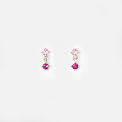Droplet Studs | Piglet Pink
