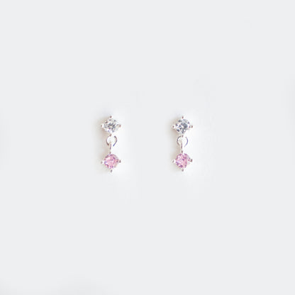 Dew Droplets | Baby Pink Studs