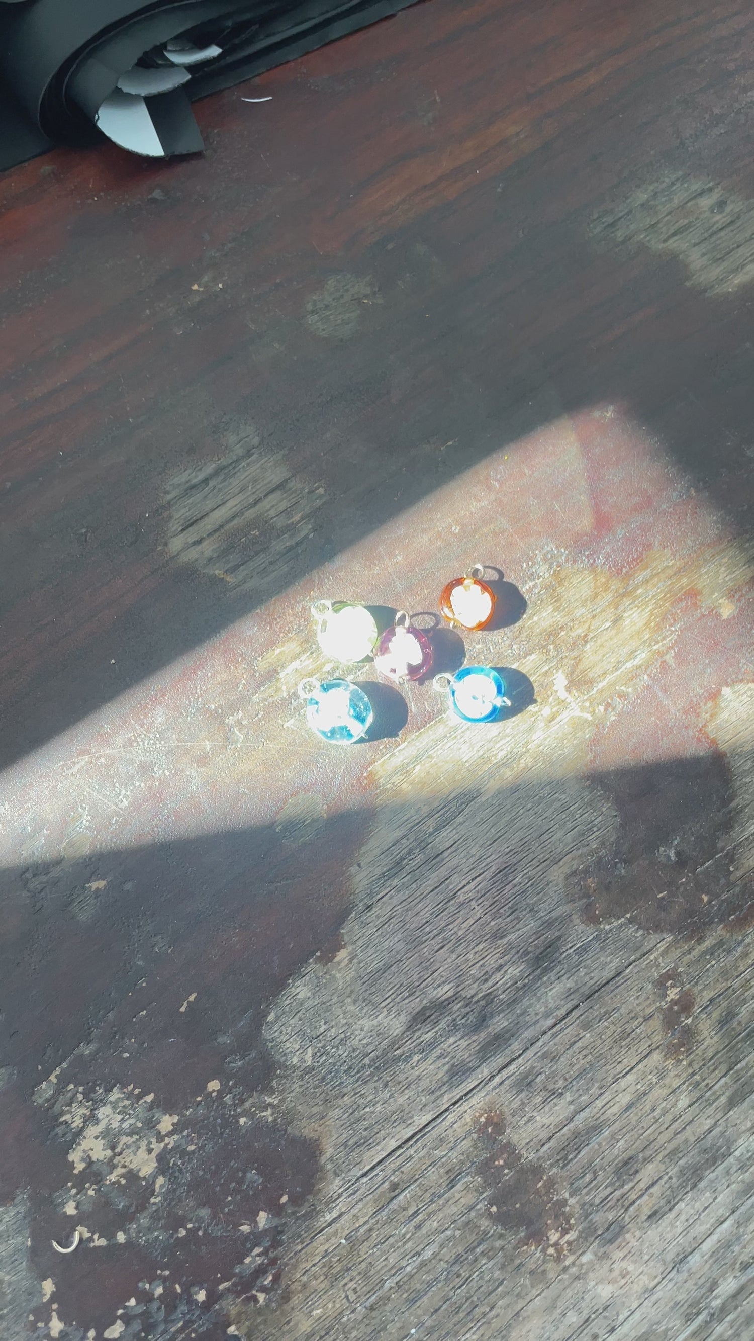 1 PAIRS LEFT Topaz Icicle | Disc CHARMS