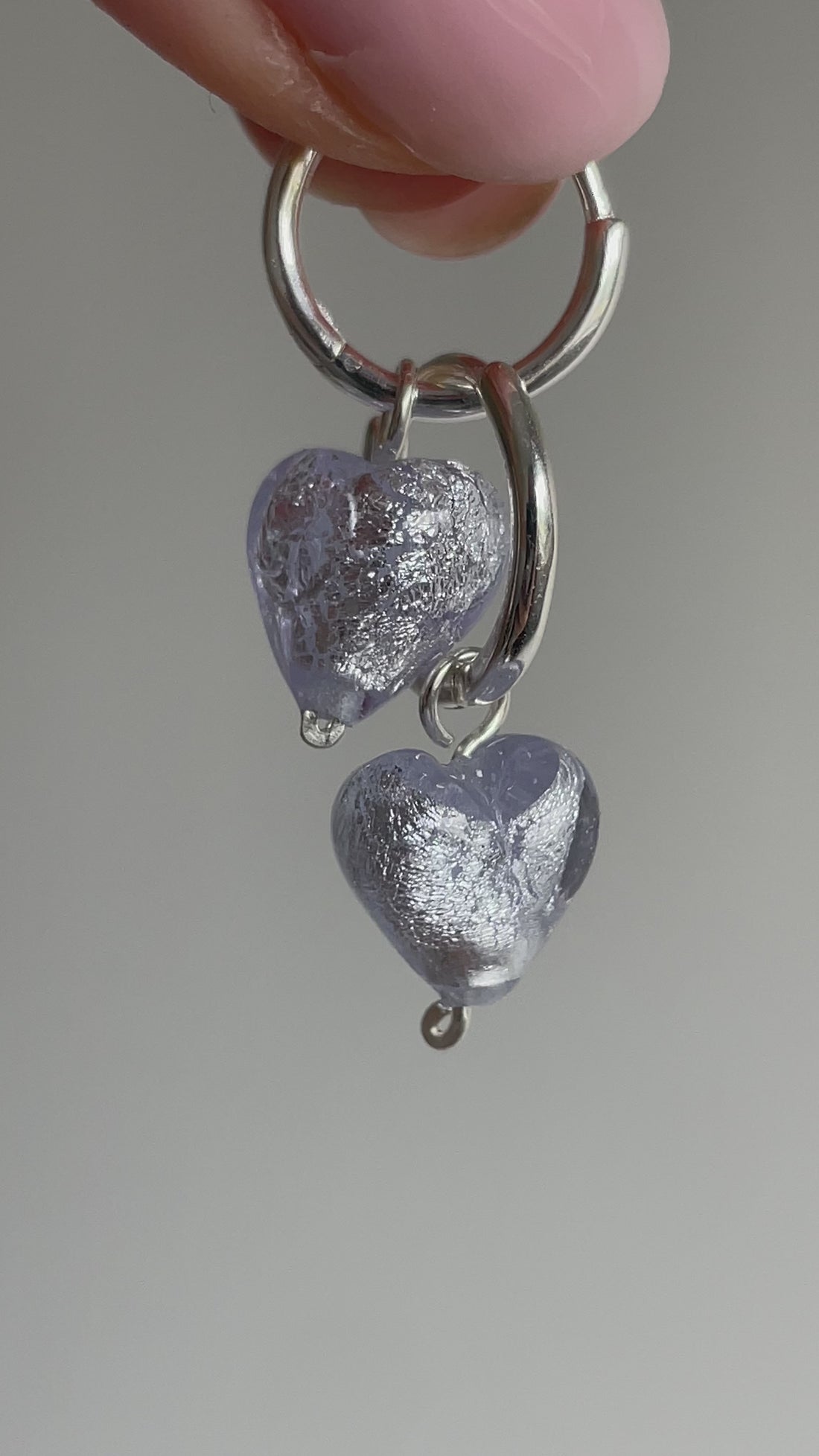 Limited Edition AMORE | Teardrop Lilac Glitter