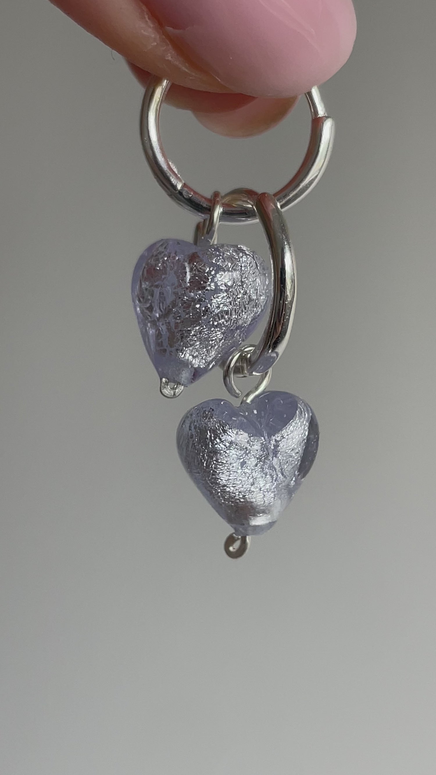 Limited Edition AMORE | Teardrop Lilac Glitter