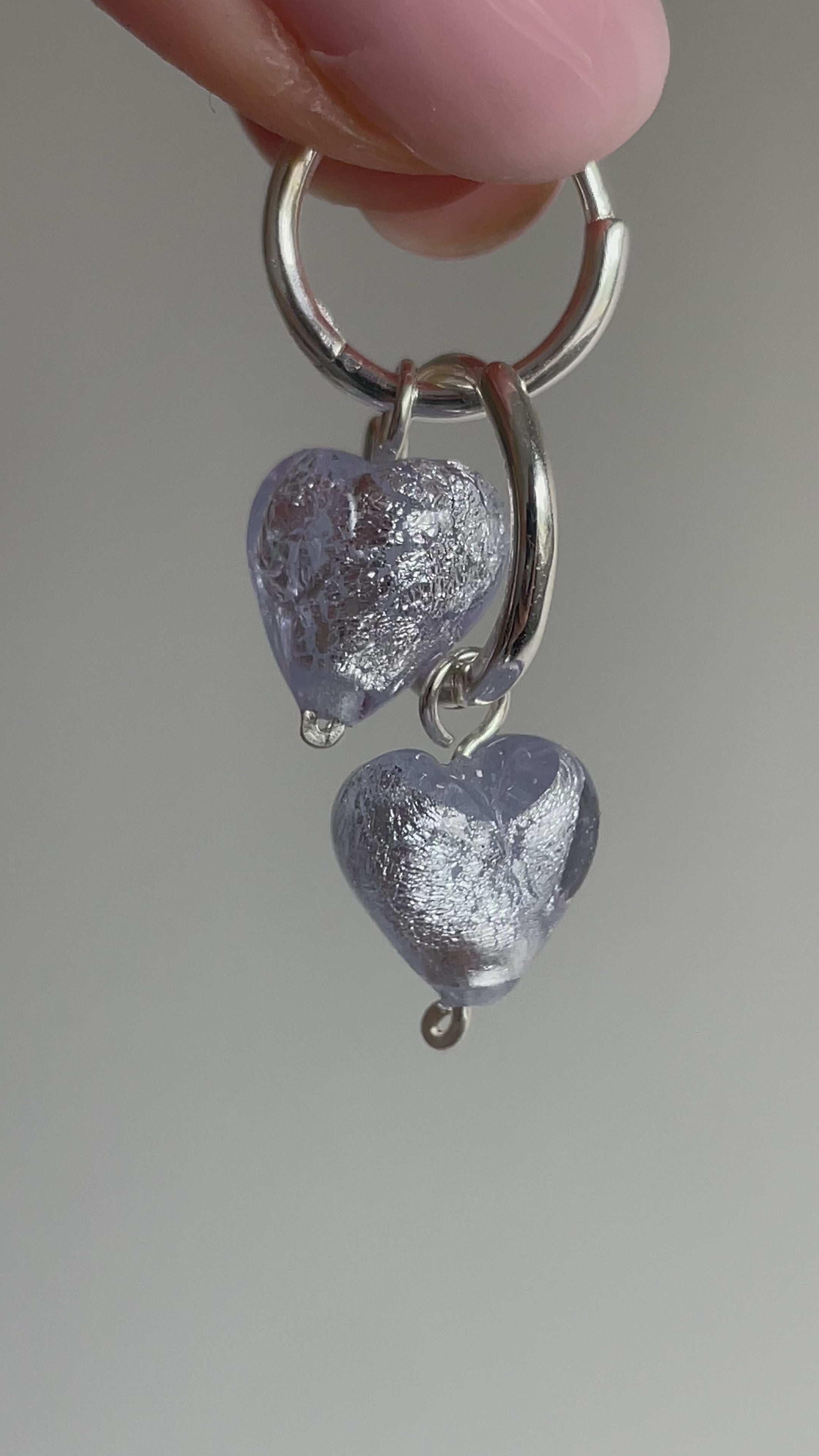 Limited Edition AMORE | Teardrop Lilac Glitter