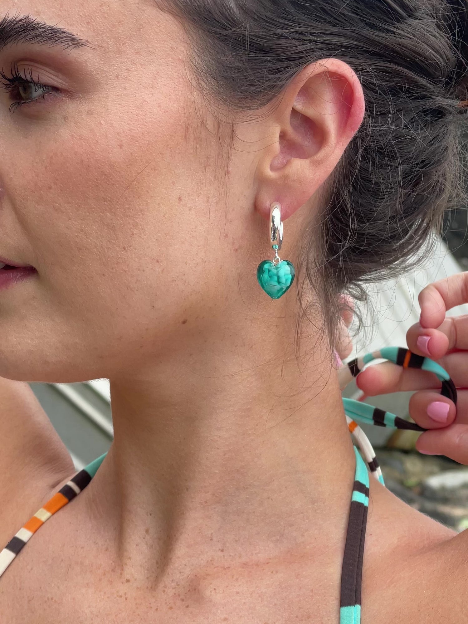 ONE-OFF CHUNKY | Turquoise Cloudy