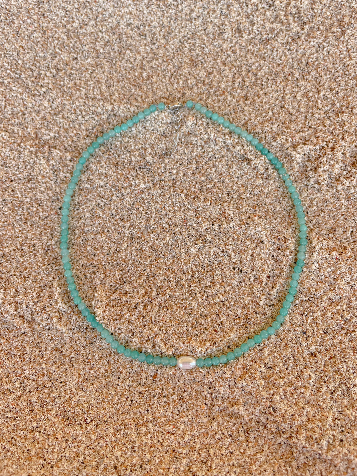Sea Stone Bracelet | Aqua