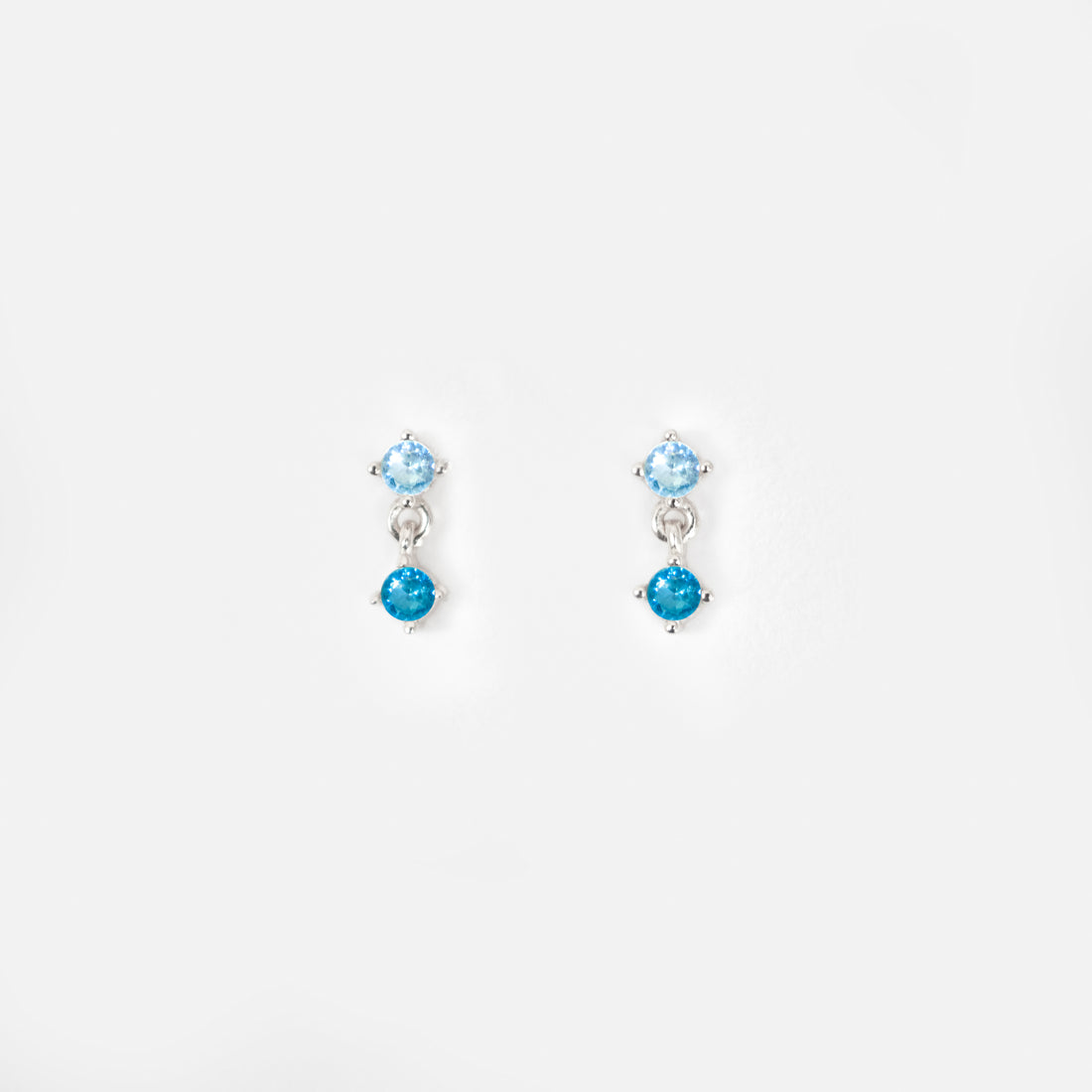 Droplet Studs | Wave Blue