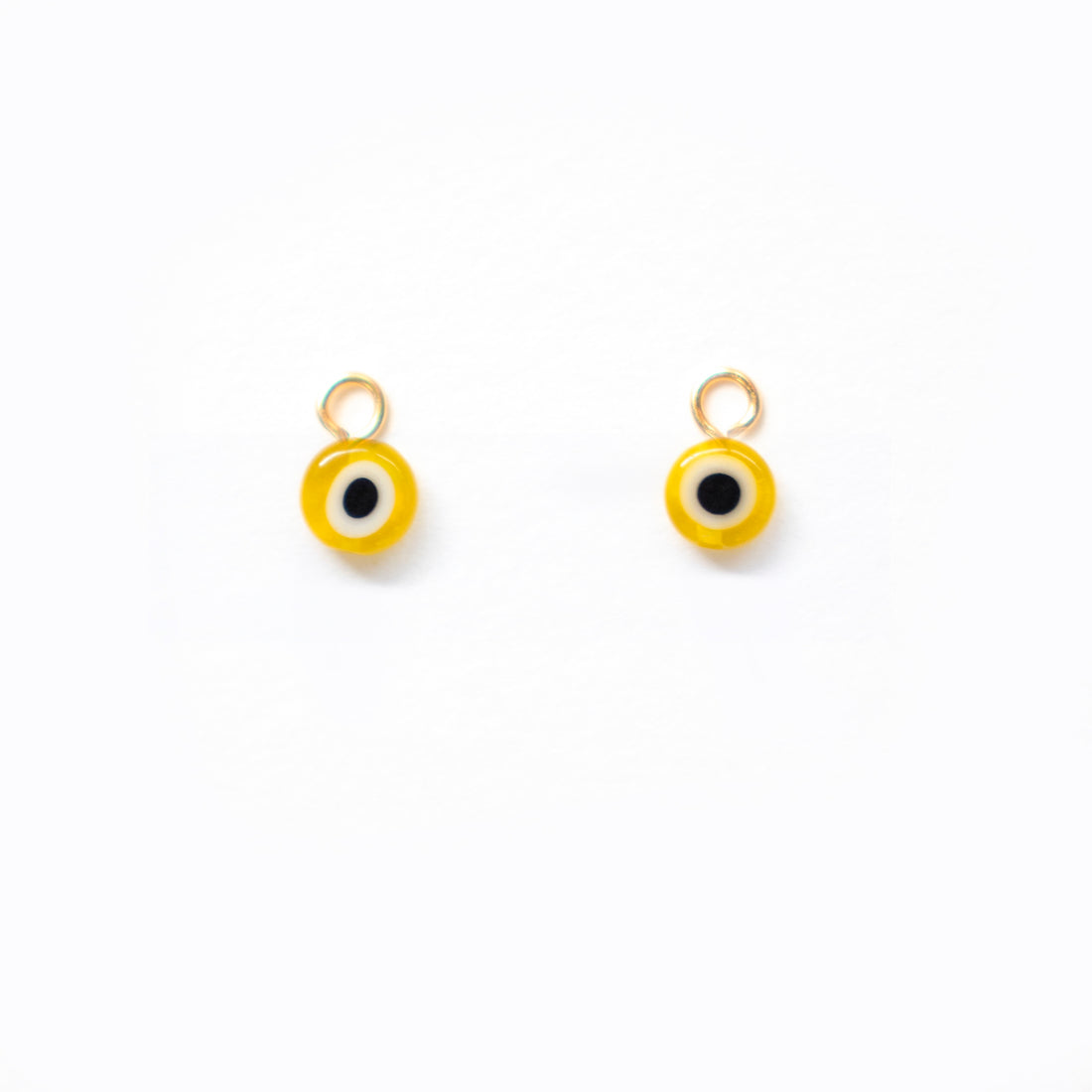 ONE-OFF CHARMS | Yellow Turkish Evil Eyes