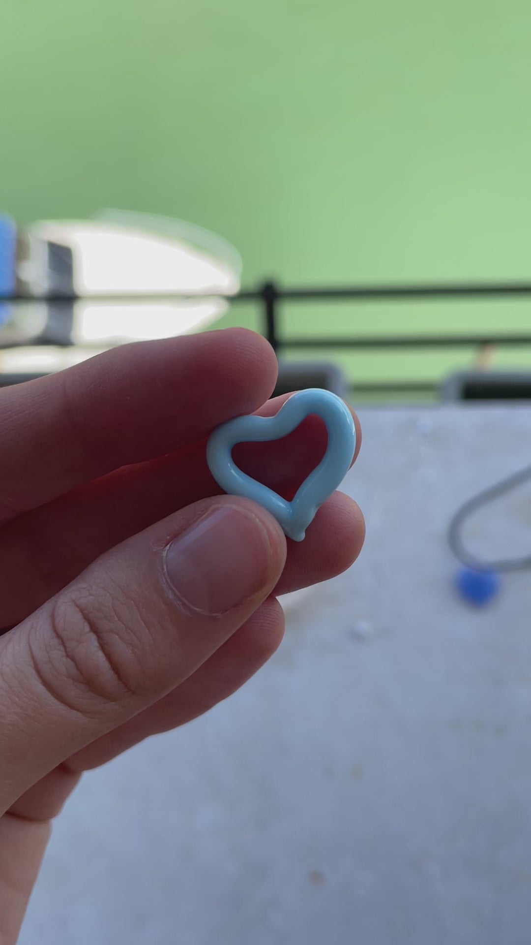 Baby Hollow Hearts | Italian Pendants