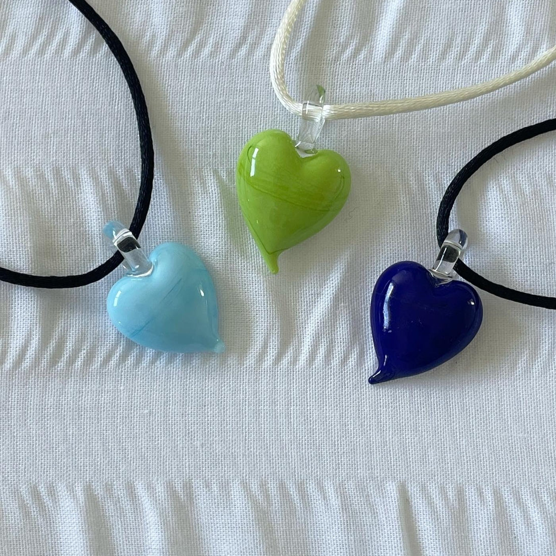 Chunky Italian Heart Necklaces