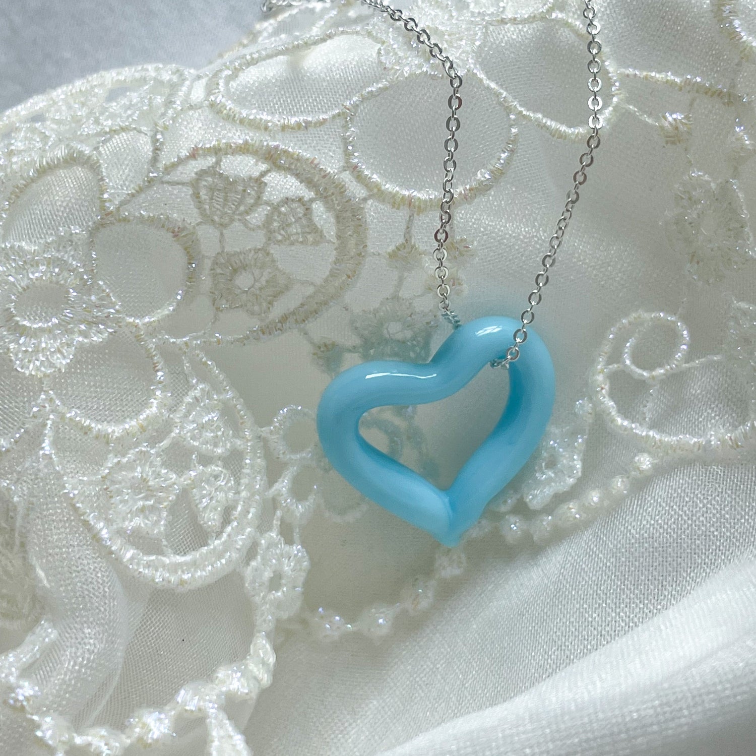 Baby Hollow Hearts | Italian Pendants