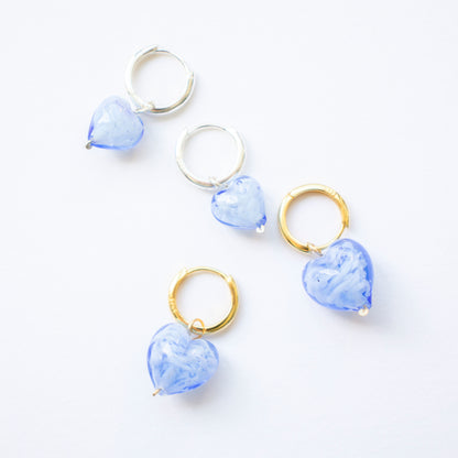 AMORE | Small Baby Azure Cloudy Hearts
