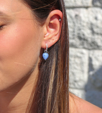 AMORE | Small Baby Azure Cloudy Hearts