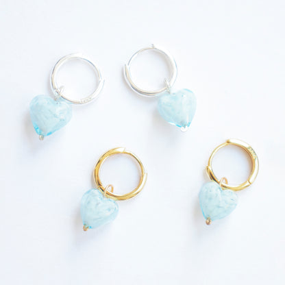 AMORE | Light Blue Cloudy Hearts