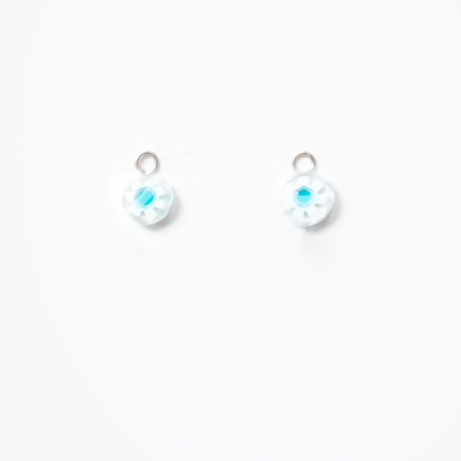 ONE-LEFT White Blue | Earring CHARMS