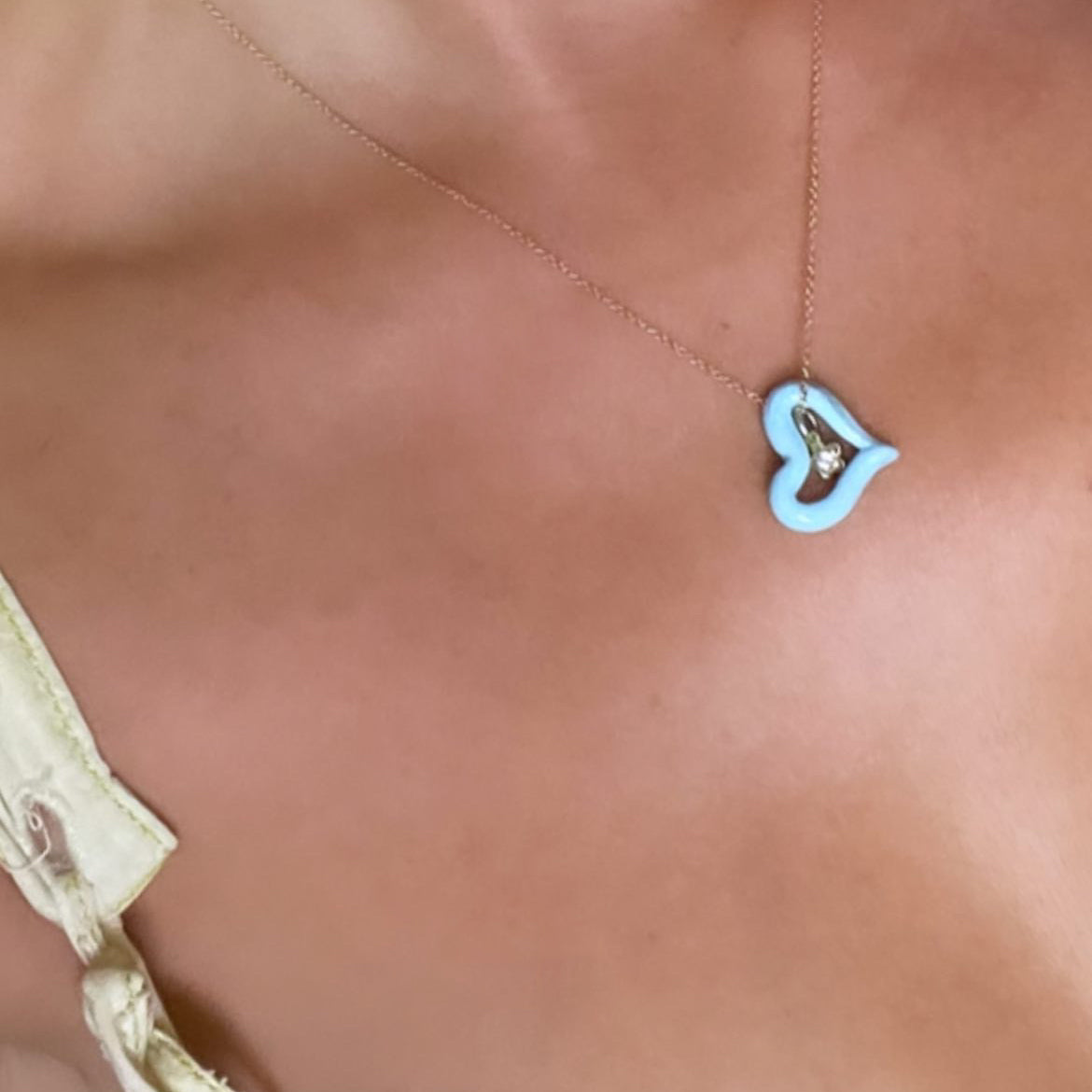 Baby Hollow Hearts | Italian Pendants