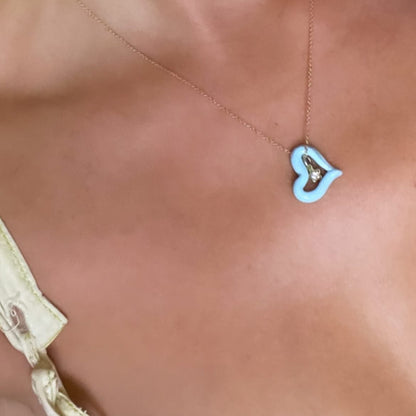 Baby Hollow Hearts | Italian Pendants