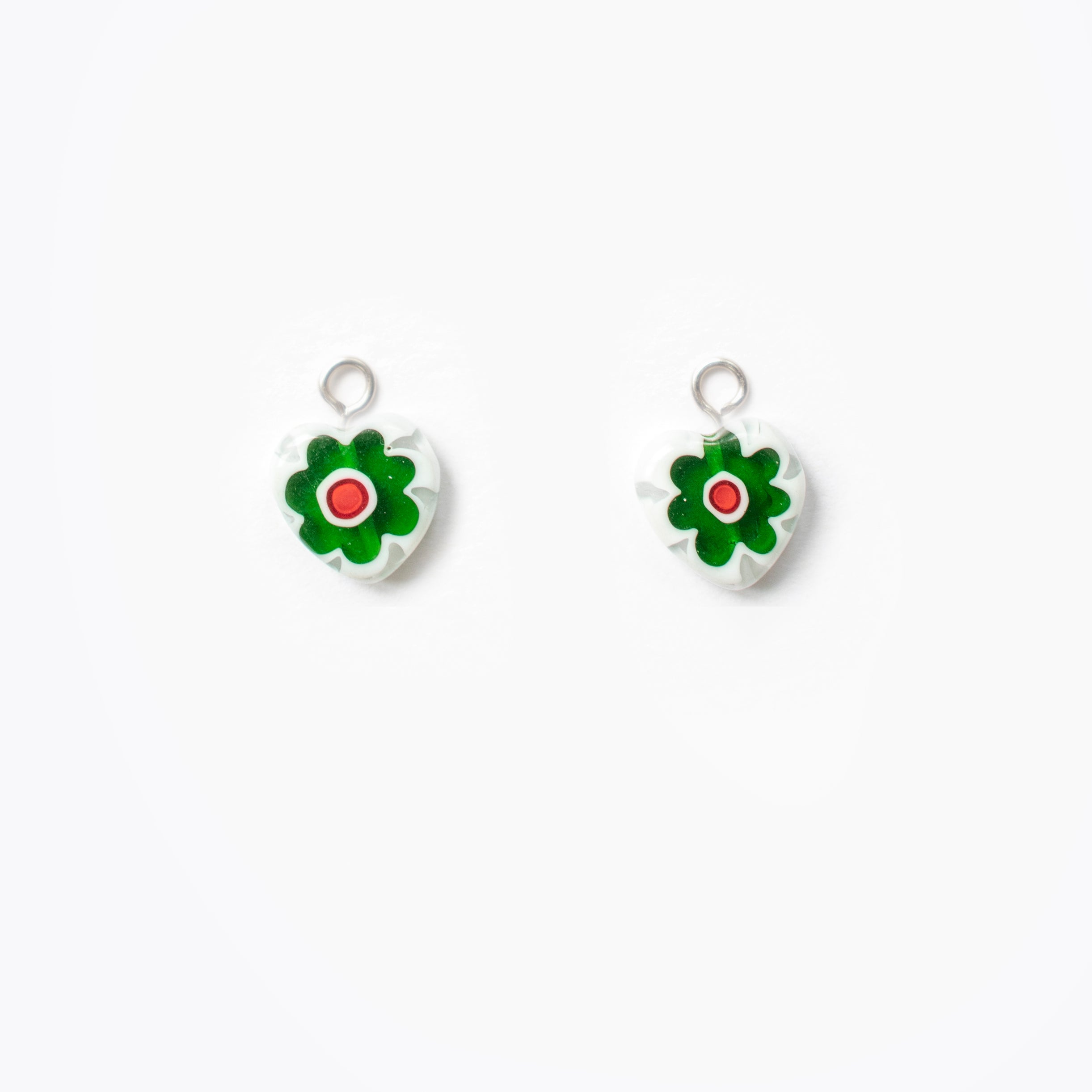 ONE-OFF CHARMS Large Green | Earrings