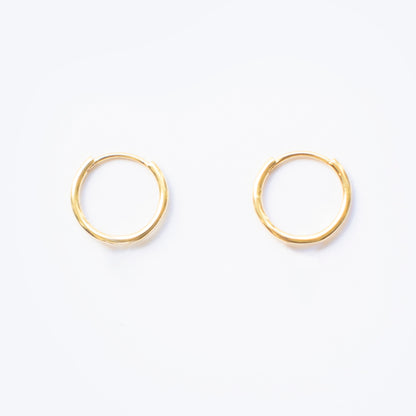 Plain Sleepers | Sterling Silver