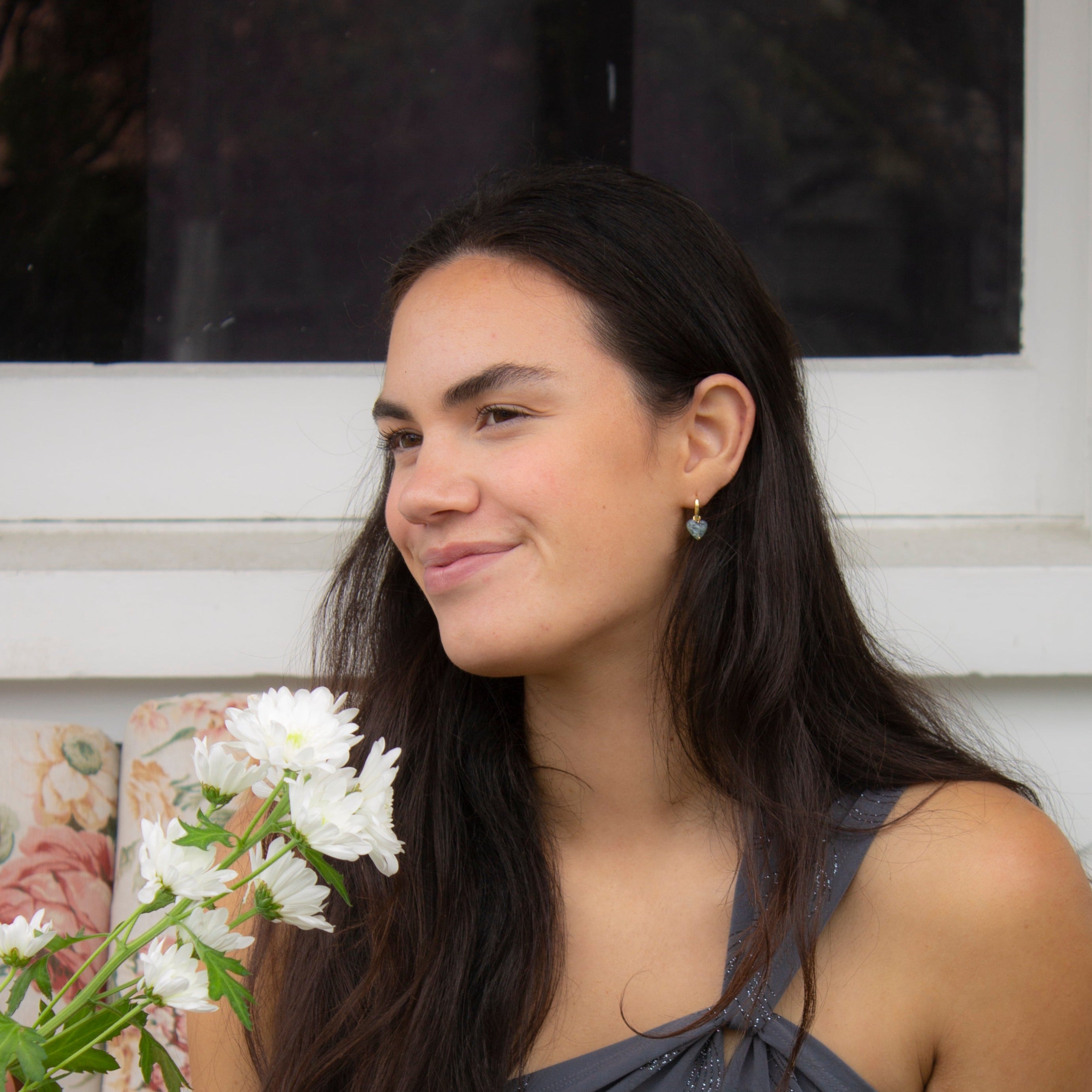 AMORE | Grey Cloudy Hearts