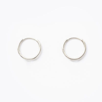 Plain Sleepers | Sterling Silver